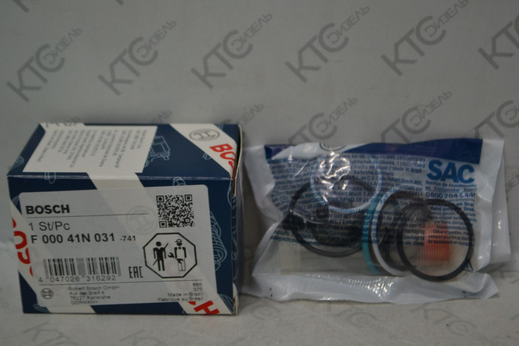 Картинка f00041n031 ремкомплект насос-форсунки /0433171596 + f018b06804 + f00zb20001 + 2434614040/ с доставкой по всей россии. ктс-дизель
