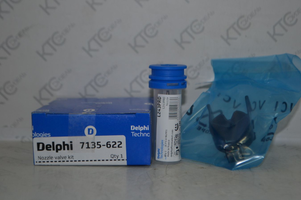 Картинка 7135-622 ремонтный комплект форсунки r03902d (28239295+l243prd) с доставкой по всей россии. ктс-дизель