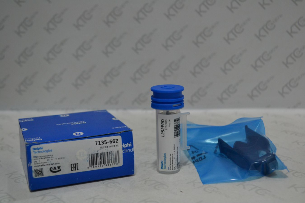 Картинка 7135-662 ремонтный комплект форсунки r05001d (28239295+l252prd) с доставкой по всей россии. ктс-дизель