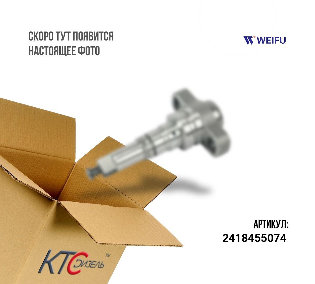 Картинка 2418455074 плунжер тнвд с доставкой по всей россии. ктс-дизель