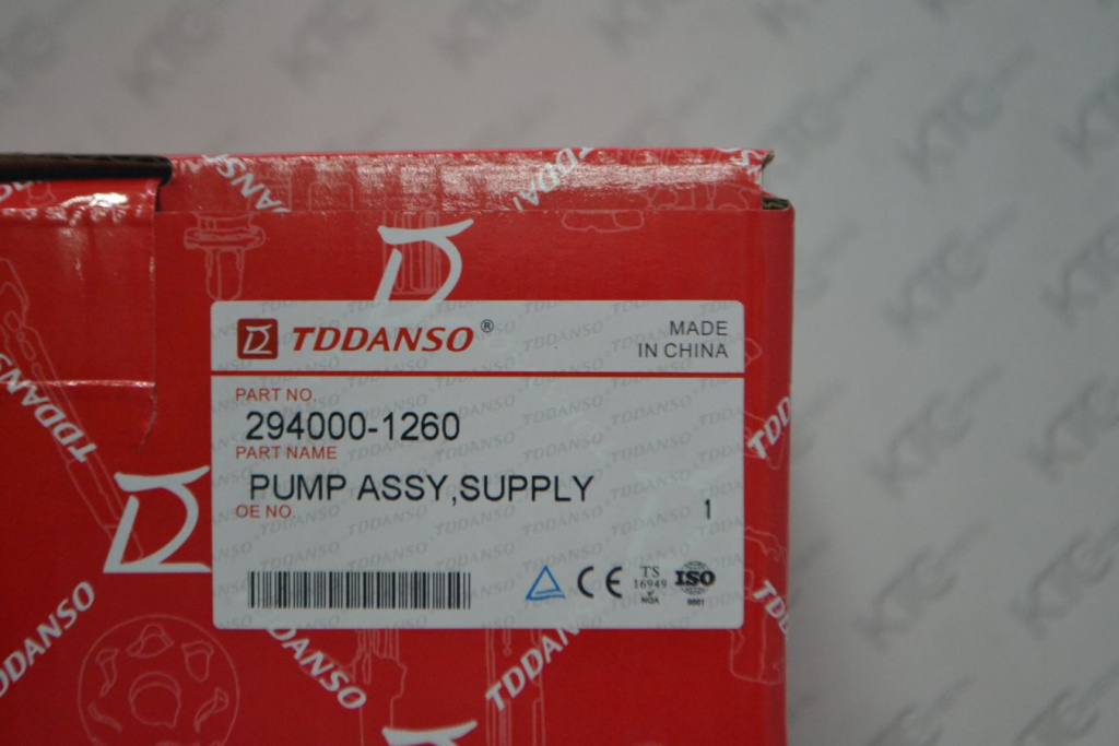 Картинка 294000-1260 тнвд 294000-1070 с доставкой по всей россии. ктс-дизель