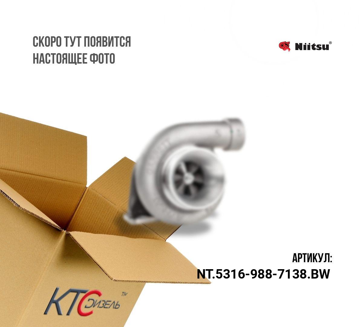 Картинка nt.5316-988-7138.bw турбина с доставкой по всей россии. ктс-дизель