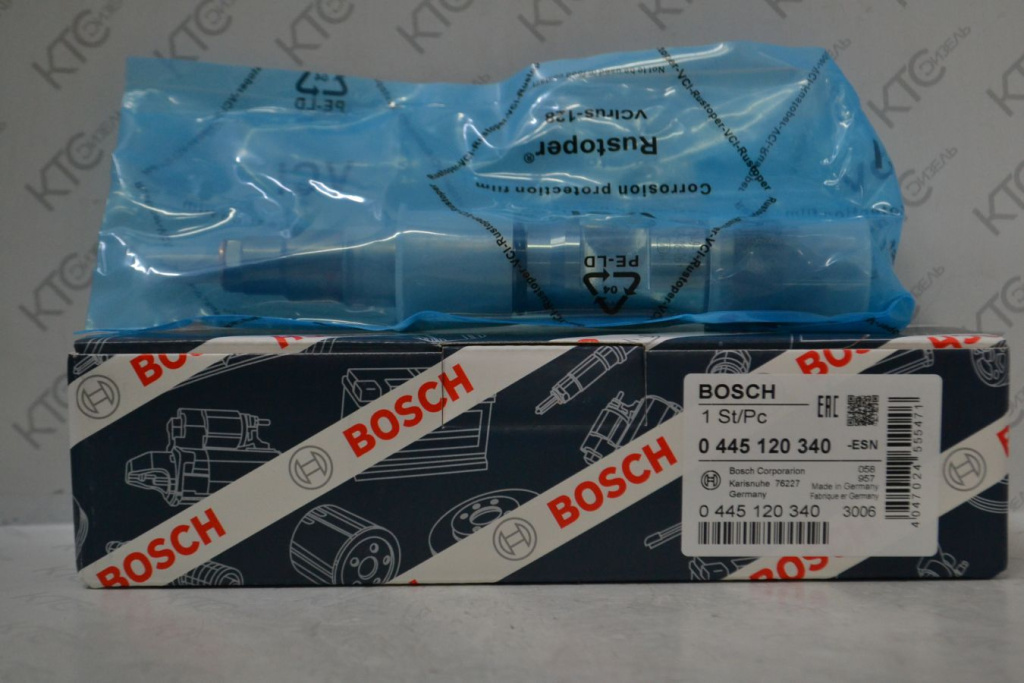 Картинка 0445120340 форсунка (копия отличного качества) с доставкой по всей россии. ктс-дизель