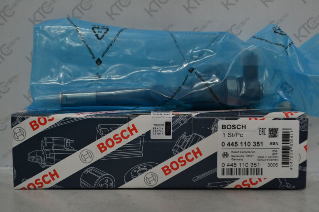 Картинка 0445110351 форсунка (копия отличного качества) с доставкой по всей россии. ктс-дизель
