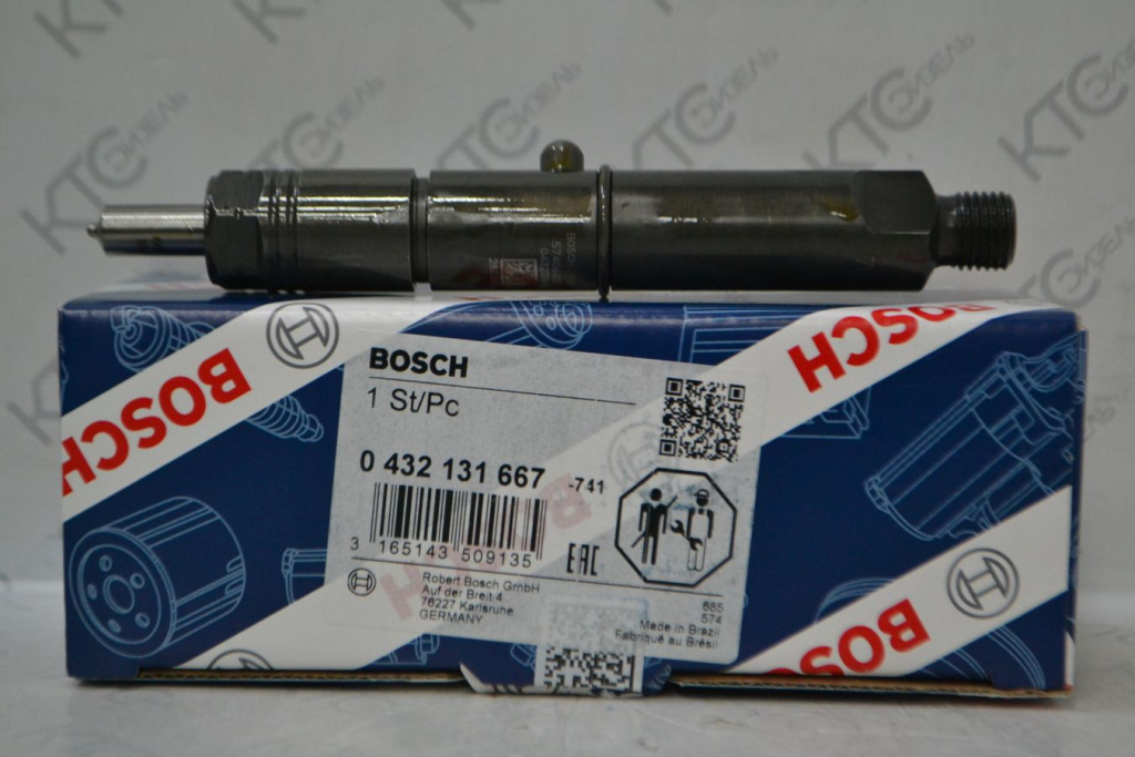 Картинка 0432131667 форсунка с доставкой по всей россии. ктс-дизель