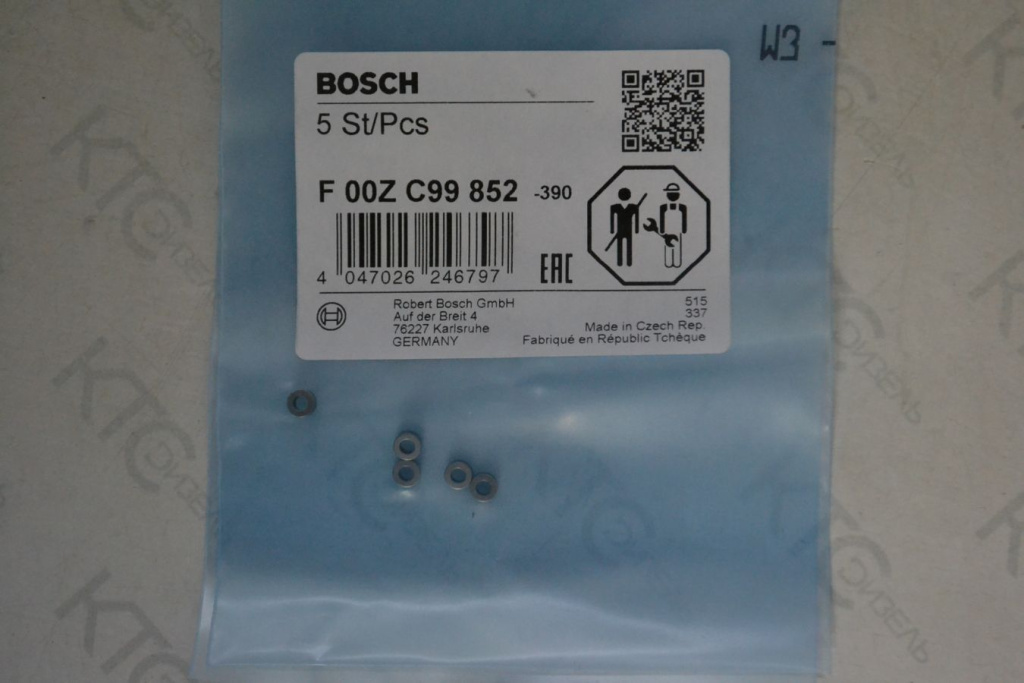 Картинка f00zc99852 шайба cri группа g 1,8 f00vc60525 с доставкой по всей россии. ктс-дизель