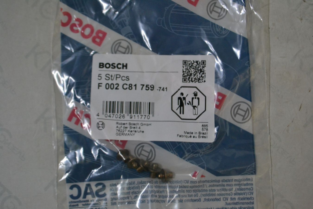 Картинка f002c81759 нажимной болт 2433124393 / f00zb20001 с доставкой по всей россии. ктс-дизель