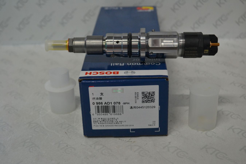 Картинка 0986ad1078 форсунка 5267035/0445120329 (восстановленная на заводе bosch) с доставкой по всей россии. ктс-дизель