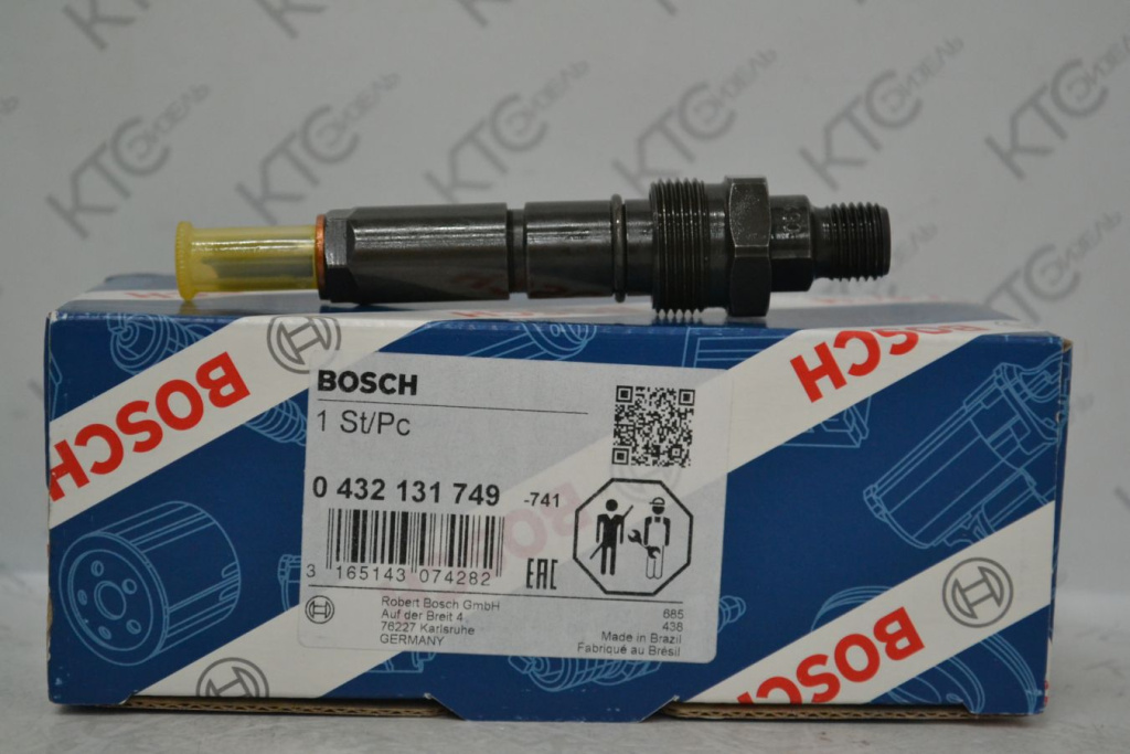 Картинка 0432131749 форсунка в сборе с доставкой по всей россии. ктс-дизель
