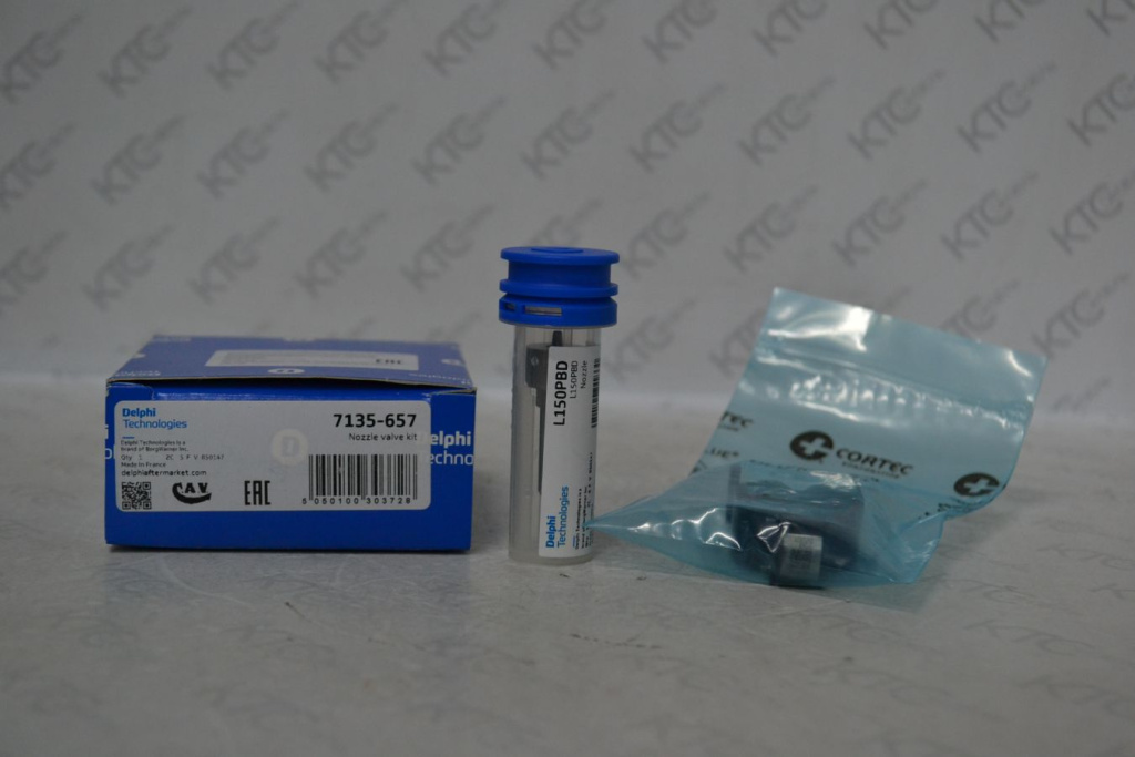 Картинка 7135-657 ремонтный комплект форсунки r00601d (28239294+l150pbd) с доставкой по всей россии. ктс-дизель