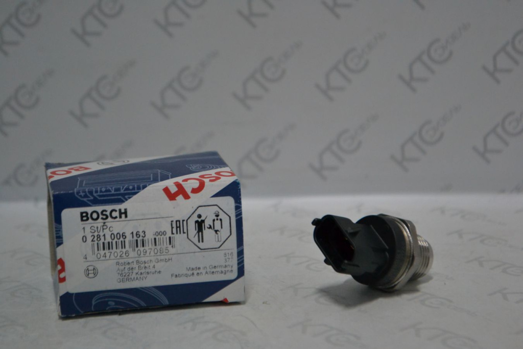 Картинка 0281006163 датчик давления с доставкой по всей россии. ктс-дизель