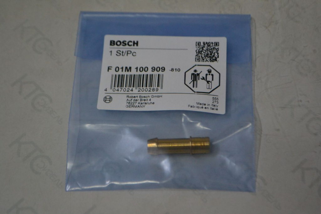 Картинка f01m100909 штуцер присоединения с доставкой по всей россии. ктс-дизель