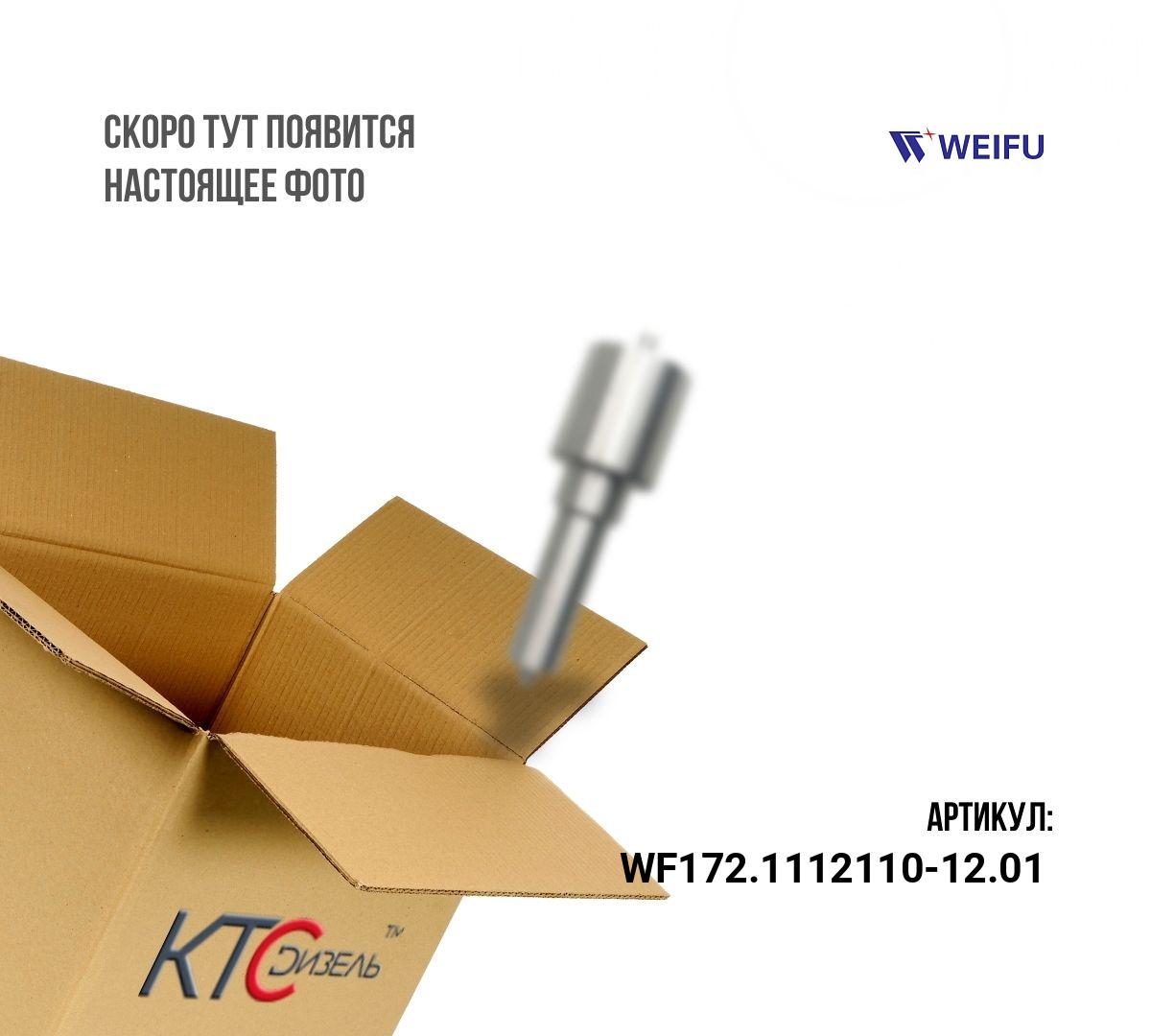 Картинка wf172.1112110-12.01 распылитель д-245е2/-260е2 5х0,29 с доставкой по всей россии. ктс-дизель