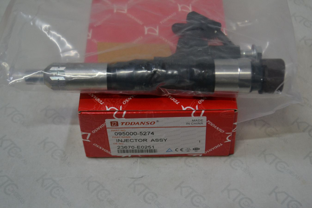 Картинка 095000-5274 форсунка с доставкой по всей россии. ктс-дизель