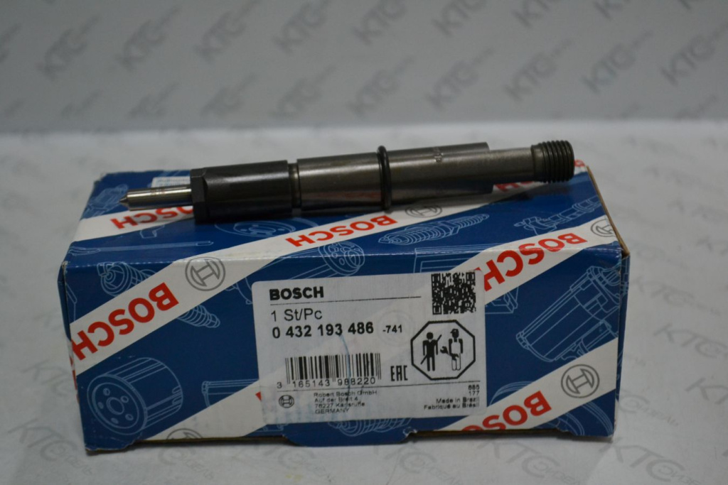Картинка 0432193486 форсунка в сборе 24425916/2113133 с доставкой по всей россии. ктс-дизель