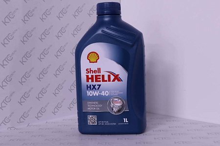 Масло моторное 10w40 shell helix hx7 sm/cf 1l (германия)