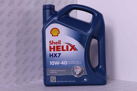 Масло моторное 10w40 shell helix hx7 sm/cf 4l (германия)