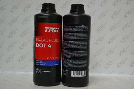 Жидкость тормозная dot 4 (0,5 литр)