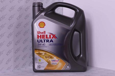 Масло моторное 5w40 shell helix ultra 4l (германия)